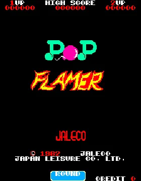 Pop Flamer (not protected) screen shot title